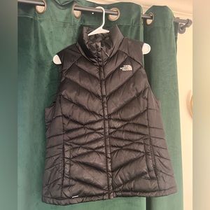 North Face Black Puffer Vest